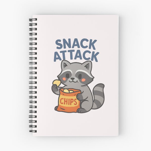 Item preview, Snack Attack – Edición Mapache Gordito designed and sold by ALITOPRINCE.