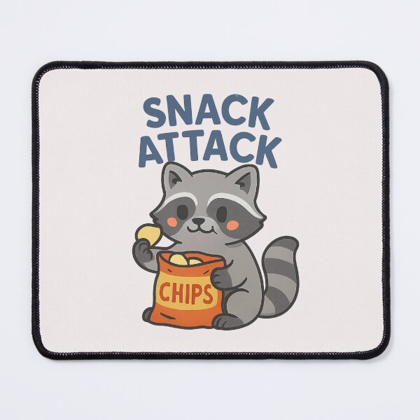 Item preview, Snack Attack – Chubby Raccoon Edition designed and sold by ALITOPRINCE.