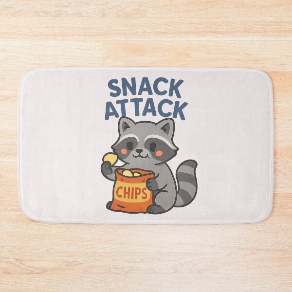 Item preview, Snack Attack – Chubby Raccoon Edition designed and sold by ALITOPRINCE.