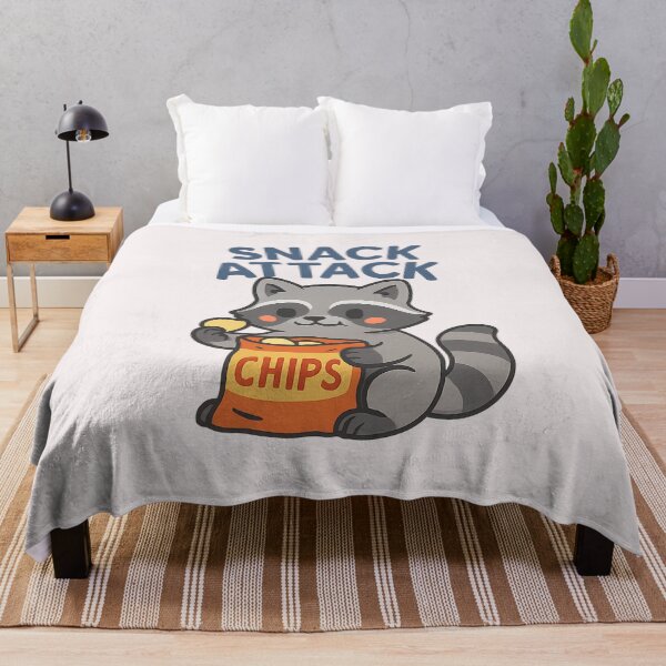 Item preview, Snack Attack – Chubby Raccoon Edition designed and sold by ALITOPRINCE.
