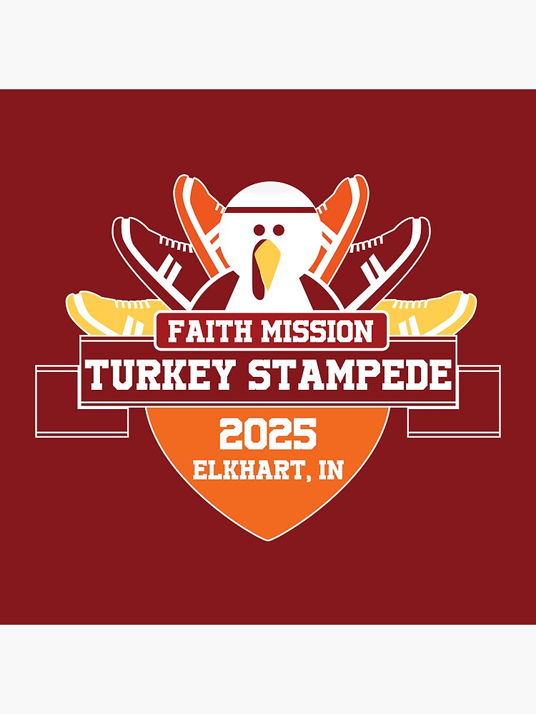 Thumbnail 2 of 2, Greeting Card, Turkey Stampede 2025 designed and sold by TurkeyStampede.