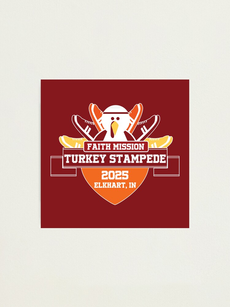 Thumbnail 1 of 3, Photographic Print, Turkey Stampede 2025 designed and sold by TurkeyStampede.