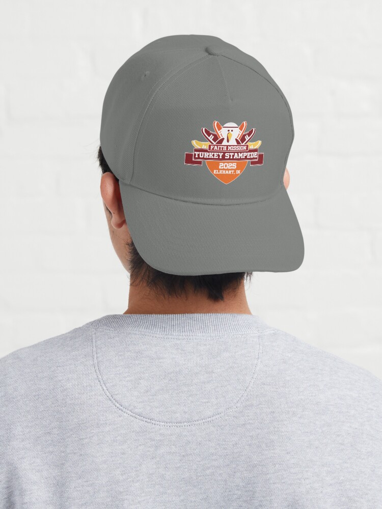 Thumbnail 4 of 7, Cap, Turkey Stampede 2025 designed and sold by TurkeyStampede.