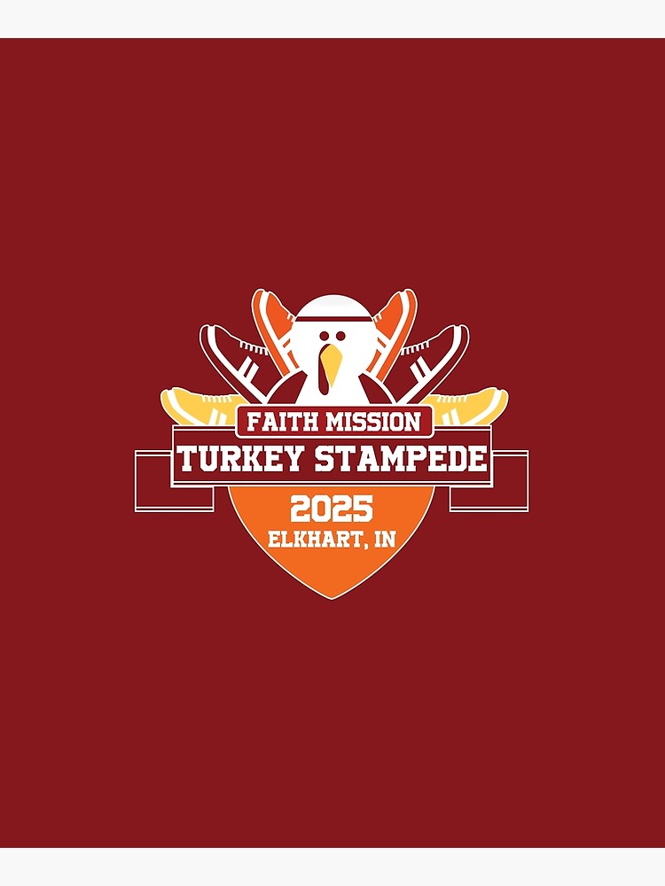 Thumbnail 6 of 6, Apron, Turkey Stampede 2025 designed and sold by TurkeyStampede.