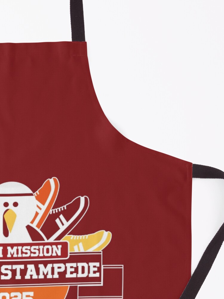 Thumbnail 3 of 6, Apron, Turkey Stampede 2025 designed and sold by TurkeyStampede.
