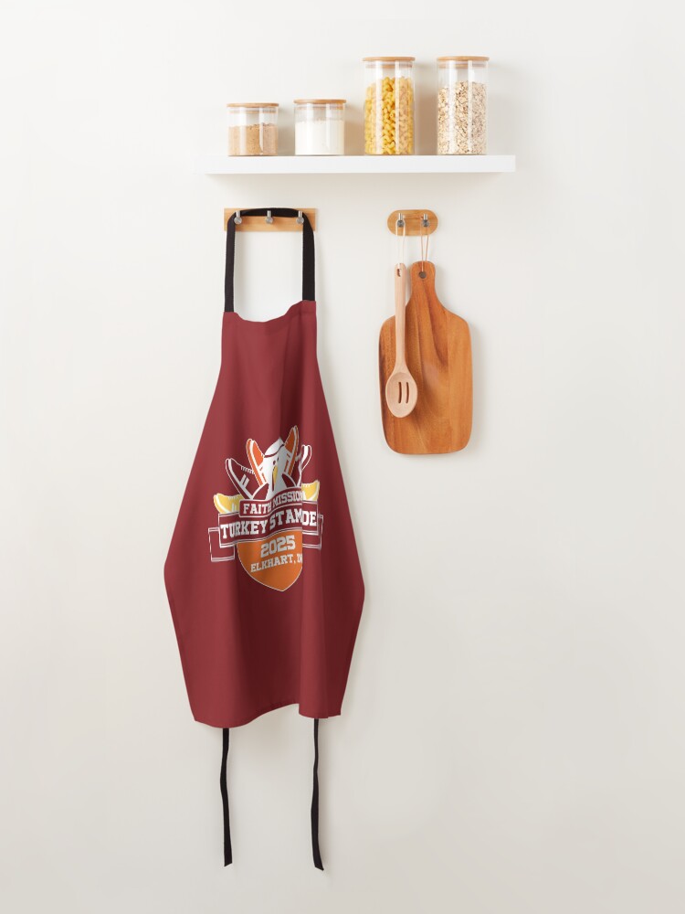 Thumbnail 4 of 6, Apron, Turkey Stampede 2025 designed and sold by TurkeyStampede.