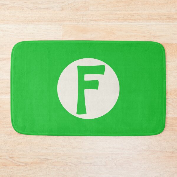 Item preview, letter f green designed and sold by ZiphGames.