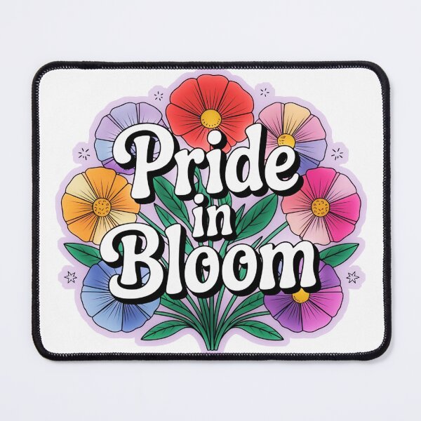 Item preview, Pride in Bloom - Pastel Rainbow Floral LGBTQ+ Design designed and sold by DesignAnother.