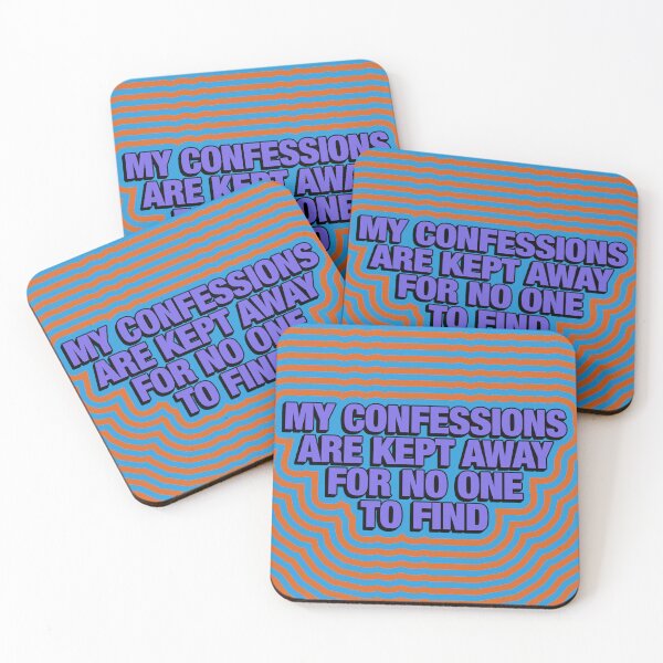 Item preview, MY CONFESSIONS ARE KEPT AWAY FOR NO ONE TO FIND designed and sold by The Turbulent Architect.