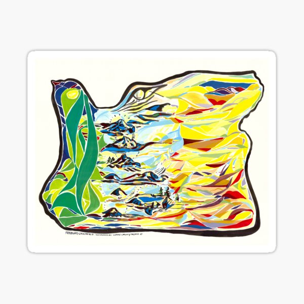 Item preview, Oregon Cascades designed and sold by Art By Claire Christy-Tirado.