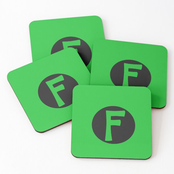 Item preview, letter f green designed and sold by ZiphGames.