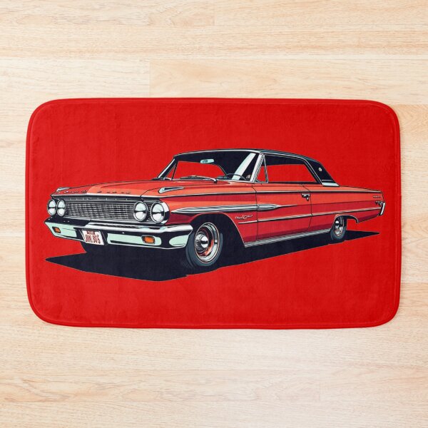 Item preview, 1964 Ford Galaxie 500 – Classic Red American Cruiser Art designed and sold by TheArtOfCar.