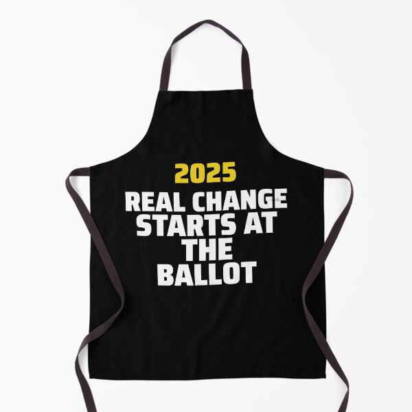 Item preview, 2025 – Real Change Starts at the Ballot designed and sold by Benchrestj1986.