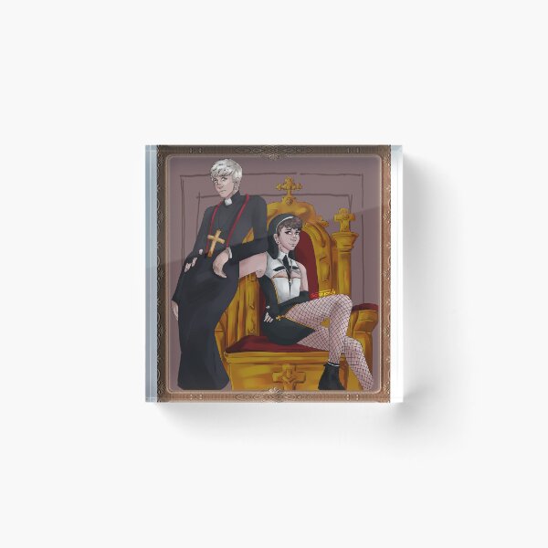 Item preview, Sister Daniel & Father Phillip designed and sold by Sonayesul <3.