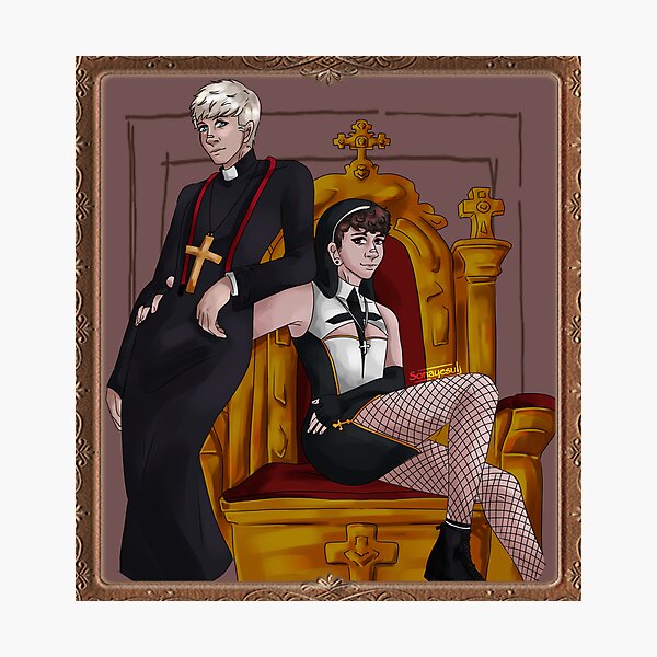 Item preview, Sister Daniel & Father Phillip designed and sold by Sonayesul <3.