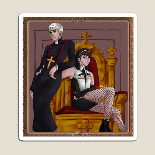 Item preview, Sister Daniel & Father Phillip designed and sold by Sonayesul <3.
