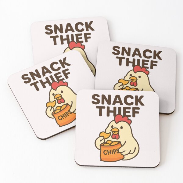 Item preview, Snack Thief – Cheeky Chicken Edition designed and sold by ALITOPRINCE.