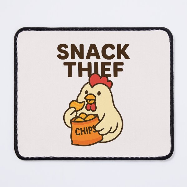 Item preview, Snack Thief – Cheeky Chicken Edition designed and sold by ALITOPRINCE.