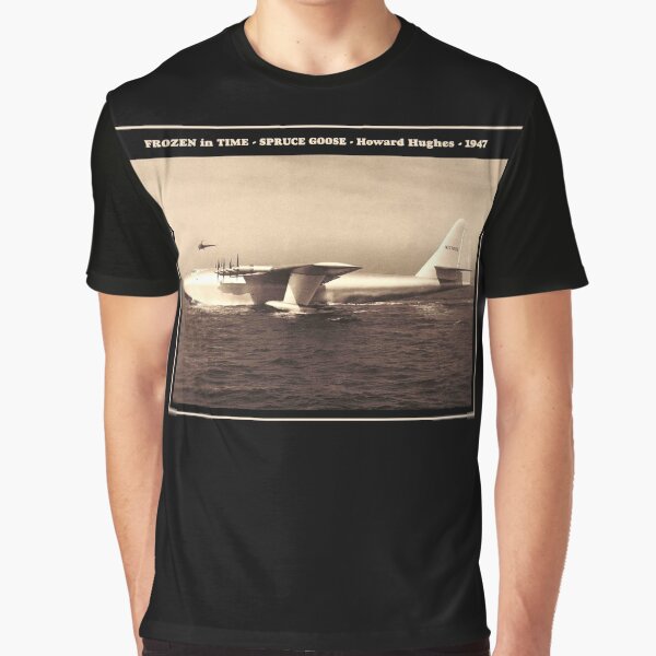 Vista previa del artículo con la obra «SPRUCE GOOSE: Vintage 1947 Howard Hughes Plane Print», diseñado y vendido por posterbobs.