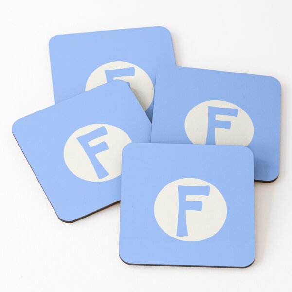 Item preview, letter f blue designed and sold by ZiphGames.