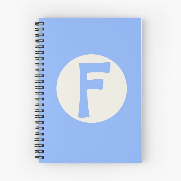Artikelvorschau, Buchstabe f blau entworfen und verkauft von ZiphGames.