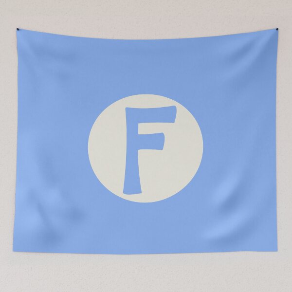 Item preview, letter f blue designed and sold by ZiphGames.
