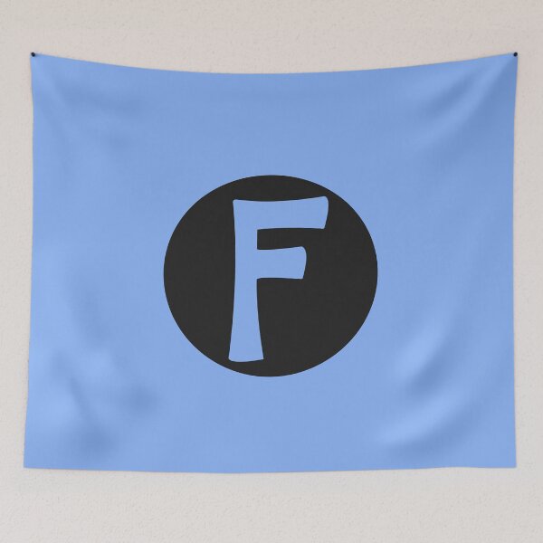 Item preview, letter f blue designed and sold by ZiphGames.
