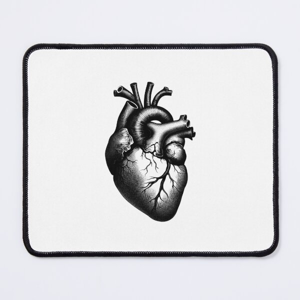Item preview, Detailed Anatomical Heart Illustration designed and sold by NTGUILTY.