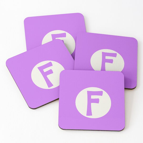 Item preview, letter f purple designed and sold by ZiphGames.