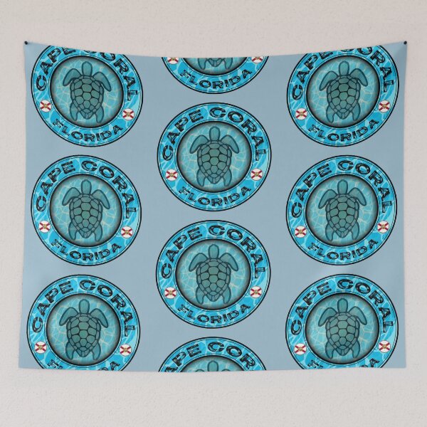 Item preview, Cape Coral Florida sea turtle vintage designed and sold by studioss76.