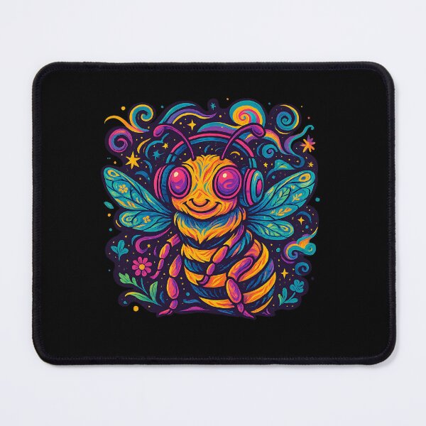 Item preview, Buzzed and Groovin' Bee designed and sold by Ambient Mind Design.