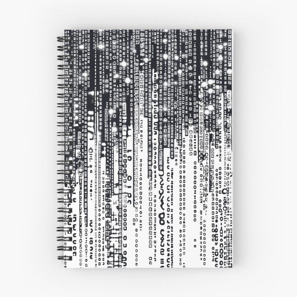 Item preview, Digital Matrix Binary Code Cyberpunk Art designed and sold by Chroma Myst.