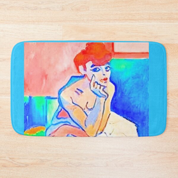 Item preview,  Woman in a Chemise is a Fauvist Oil Painting created by André Derain in 1906. (Digitally enhanced by WatermarkNZ Press) designed and sold by CristalleLisa.