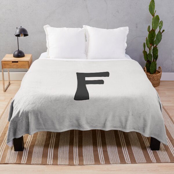 Item preview, letter f black designed and sold by ZiphGames.
