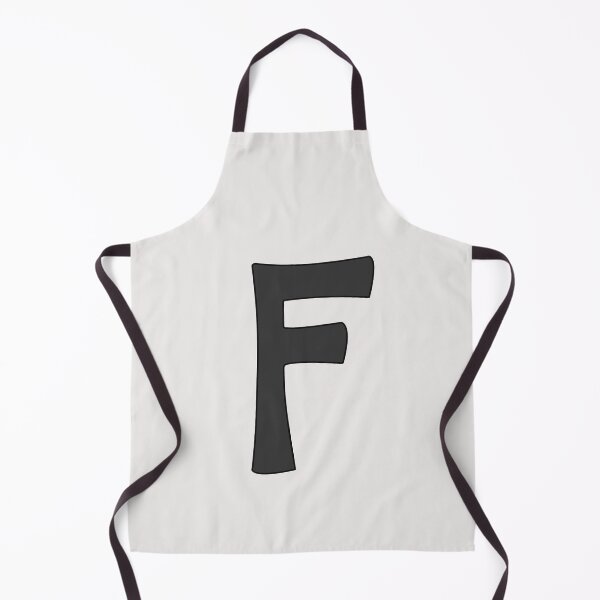 Item preview, letter f black designed and sold by ZiphGames.