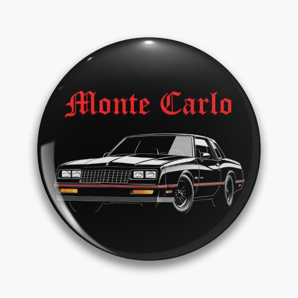 Item preview, 1988 Monte Carlo SS – G-Body Muscle Car Art with Retro Typography designed and sold by TheArtOfCar.