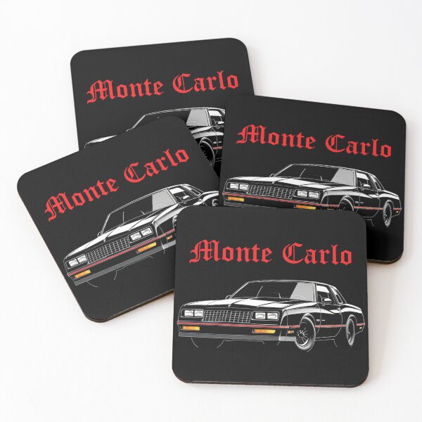 Item preview, 1988 Monte Carlo SS – G-Body Muscle Car Art with Retro Typography designed and sold by TheArtOfCar.