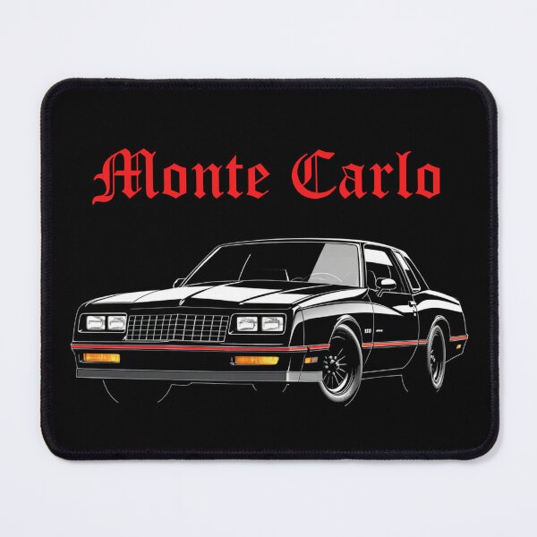Item preview, 1988 Monte Carlo SS – G-Body Muscle Car Art with Retro Typography designed and sold by TheArtOfCar.