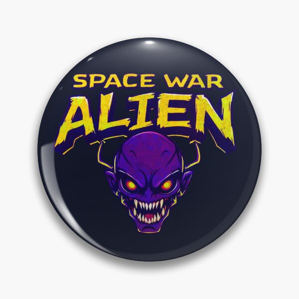 Item preview, Space War: ALIEN – Retro Horror Invader Art designed and sold by SteadyRolling.