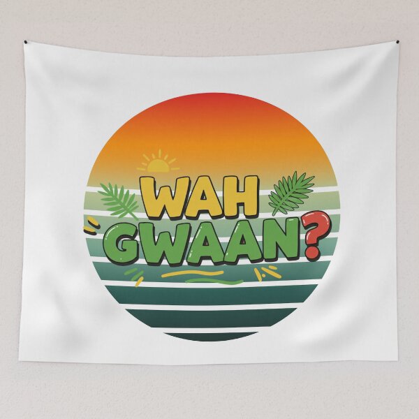 Item preview, Island Greeting: Caribbean Vibes designed and sold by FitEnvy.