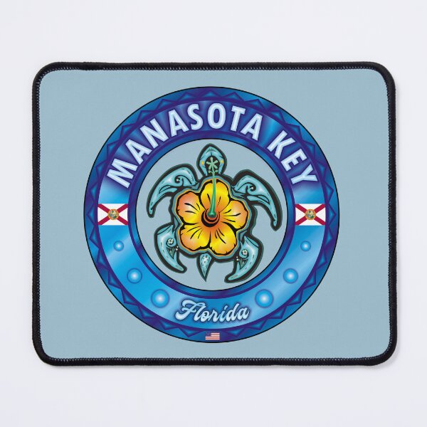 Item preview, Manasota Key Florida sea turtle hibiscus designed and sold by studioss76.