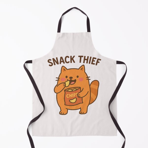 Item preview, Snack Thief – Chunky Orange Cat Edition designed and sold by ALITOPRINCE.