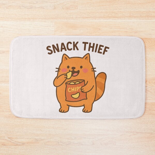 Item preview, Snack Thief – Chunky Orange Cat Edition designed and sold by ALITOPRINCE.