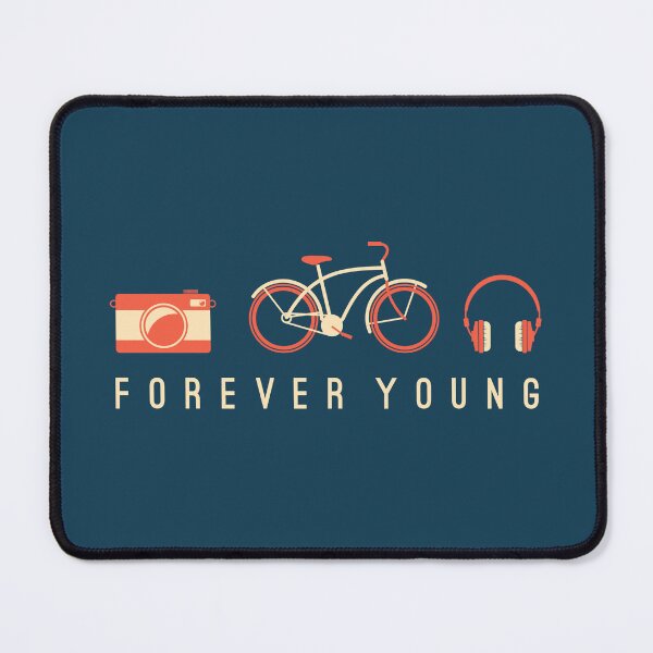 Item preview, Forever Young with Wheels Beats and Clicks designed and sold by bubbliciousart.