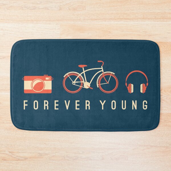 Item preview, Forever Young with Wheels Beats and Clicks designed and sold by bubbliciousart.