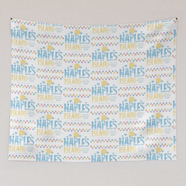 Item preview, Naples Island Pastel design designed and sold by Morrisseyfabric.