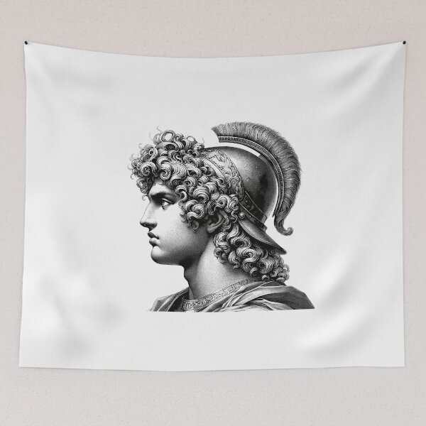 Item preview, Portrait of Alexander the Great designed and sold by NTGUILTY.