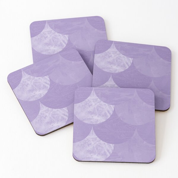Item preview, Pastel Purple Watercolor Mermaid Scales designed and sold by Goddessart.