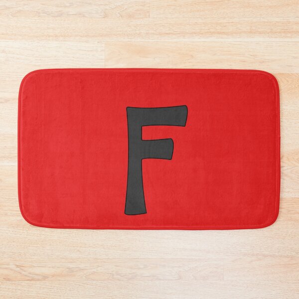 Item preview, letter f black designed and sold by ZiphGames.