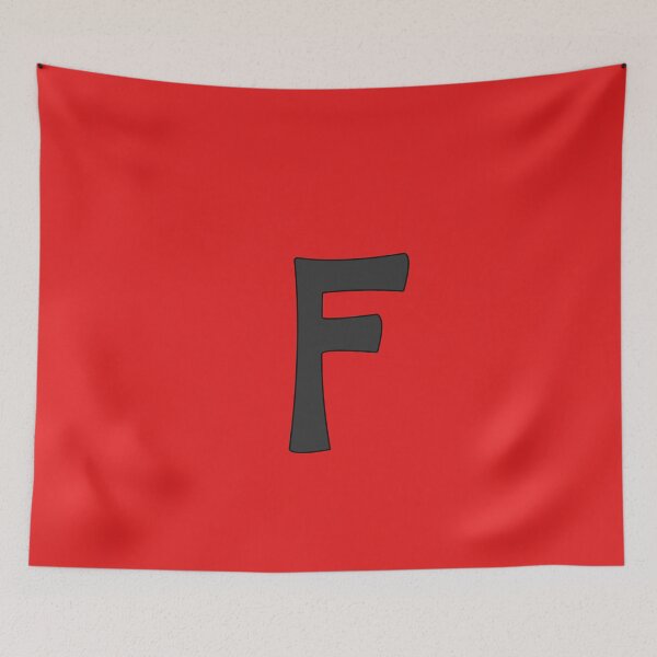 Item preview, letter f black designed and sold by ZiphGames.